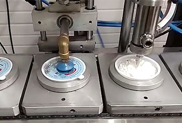 fully automatic ice cream cup filling and packing machine
